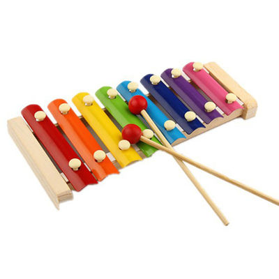 8 nota'spiano en Xylofoon Toy With Wooden Frame
