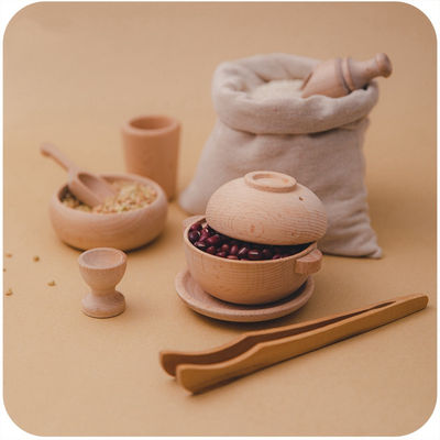 De unisex-Montessori-Reeks van de Beuk Houten Miniatuurkeuken