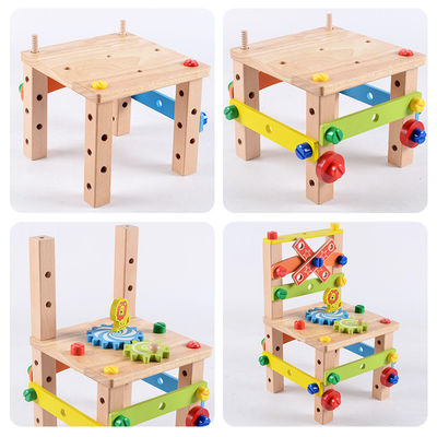 Stoel Toy With Water Based Painted van Montessori de Houten Jonge geitjes