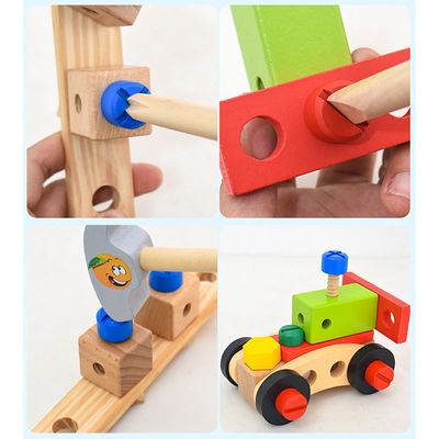 ODM Multifunctioneel Houten Toolbox van de Jong geitjesimulatie Stuk speelgoed