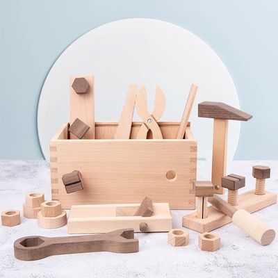De houten Reeks van het de Reparatiehulpmiddel van Montessori Multifunctionele voor Jongens