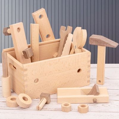 De houten Reeks van het de Reparatiehulpmiddel van Montessori Multifunctionele voor Jongens