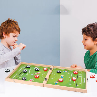 ISO9001 kinderen Multifunctionele 3 in 1 Houten Schaakstukken