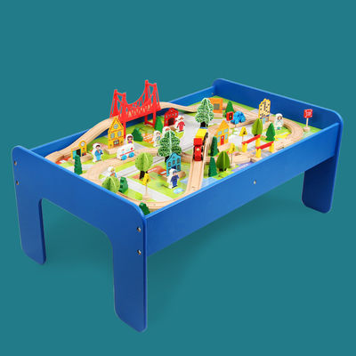 De Bouwer Wooden Board Game van Mini Wooden 88pcs City Road