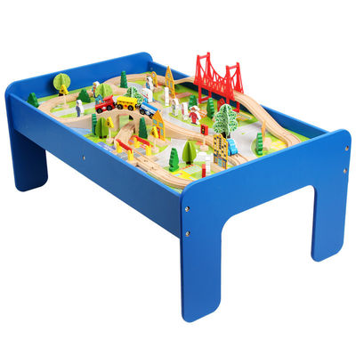 De Bouwer Wooden Board Game van Mini Wooden 88pcs City Road
