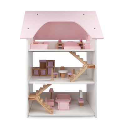 Kinderen de op basis van water van Deklaagmini wooden simulation house for