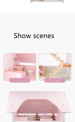 Kinderen de op basis van water van Deklaagmini wooden simulation house for