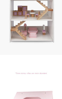 Kinderen de op basis van water van Deklaagmini wooden simulation house for