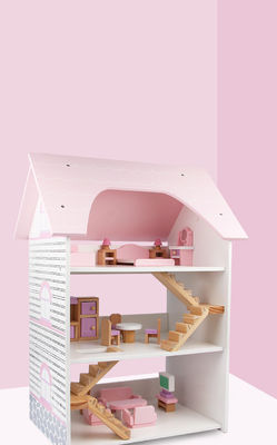 Kinderen de op basis van water van Deklaagmini wooden simulation house for