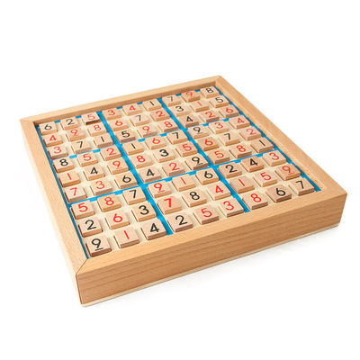 Niet-toxische Houten Sudoku-Spelen voor Intellectuele Ontwikkeling