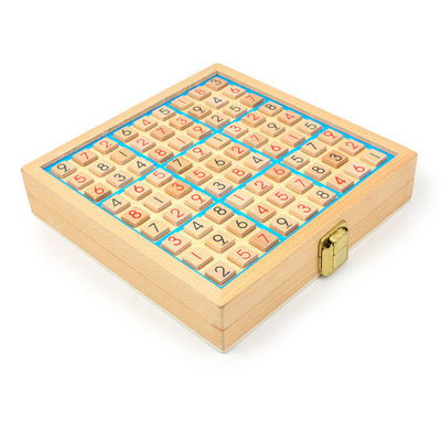 Niet-toxische Houten Sudoku-Spelen voor Intellectuele Ontwikkeling