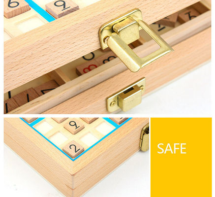 Niet-toxische Houten Sudoku-Spelen voor Intellectuele Ontwikkeling