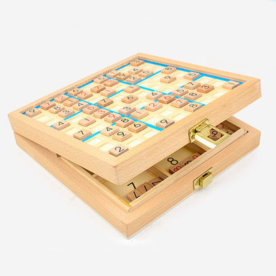 Niet-toxische Houten Sudoku-Spelen voor Intellectuele Ontwikkeling
