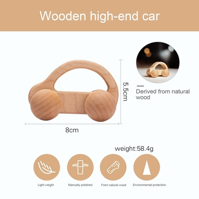 9/Style van de de Auto de Zwarte Okkernoot van Toy Maple Car Mahogany Classic van babyBouwstenen Gift Toy Beech Wood Car Educational Montess