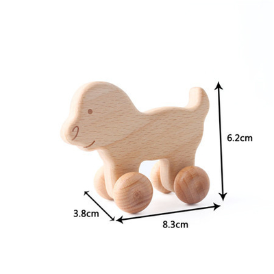 9/Style van de de Auto de Zwarte Okkernoot van Toy Maple Car Mahogany Classic van babyBouwstenen Gift Toy Beech Wood Car Educational Montess