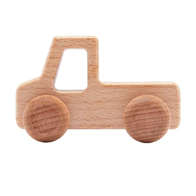9/Style van de de Auto de Zwarte Okkernoot van Toy Maple Car Mahogany Classic van babyBouwstenen Gift Toy Beech Wood Car Educational Montess
