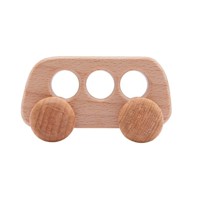 9/Style van de de Auto de Zwarte Okkernoot van Toy Maple Car Mahogany Classic van babyBouwstenen Gift Toy Beech Wood Car Educational Montess