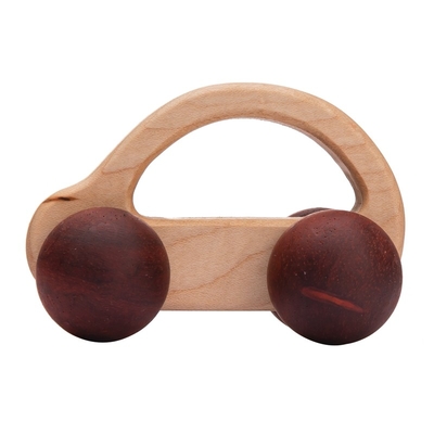 9/Style van de de Auto de Zwarte Okkernoot van Toy Maple Car Mahogany Classic van babyBouwstenen Gift Toy Beech Wood Car Educational Montess
