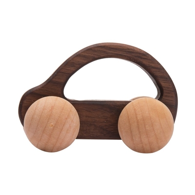 9/Style van de de Auto de Zwarte Okkernoot van Toy Maple Car Mahogany Classic van babyBouwstenen Gift Toy Beech Wood Car Educational Montess