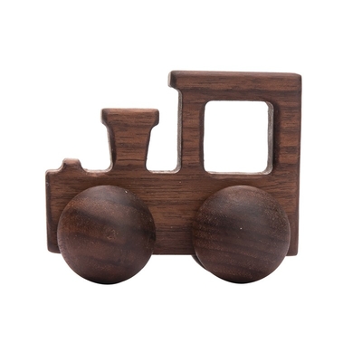 9/Style van de de Auto de Zwarte Okkernoot van Toy Maple Car Mahogany Classic van babyBouwstenen Gift Toy Beech Wood Car Educational Montess
