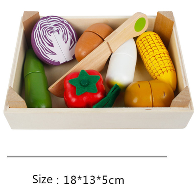De simulatiekeuken beweert Toy Wooden Montessori Educational For-Jonge geitjes