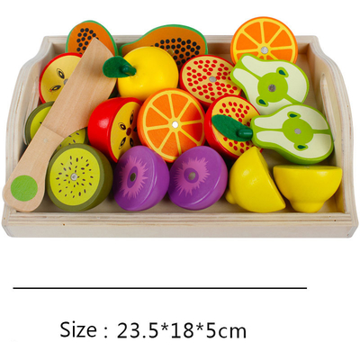 De simulatiekeuken beweert Toy Wooden Montessori Educational For-Jonge geitjes