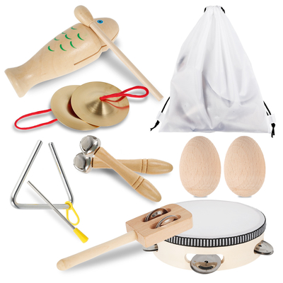 Percussie Houten Muzikaal Speelgoed voor Peuter Onderwijs