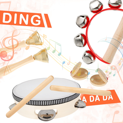 Percussie Houten Muzikaal Speelgoed voor Peuter Onderwijs