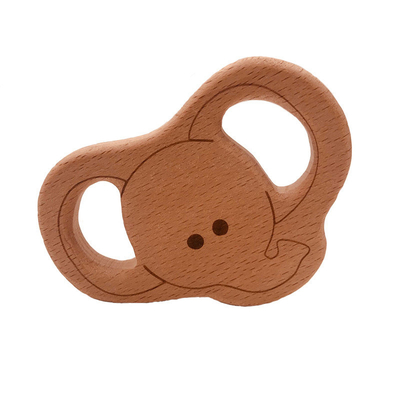 Van de het Voedselrang van baby de Houten Teethers van de de Schildpadkoala Dierlijke Vorm van de de Walvisschildpad
