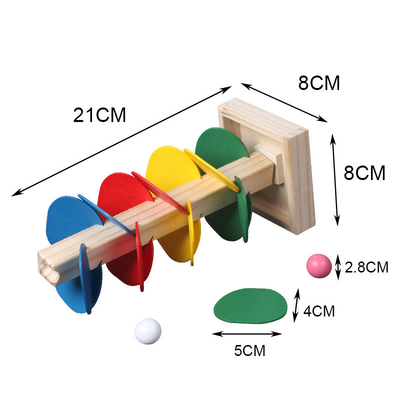 Van de het Bloemblaadjeboom van de Montessoribaby van de de Regenboogbal van Houten de Bouwstenentoy children van de de Ballooppas het Spoor Onderwijsstuk speelgoed voor Jonge geitjesgi