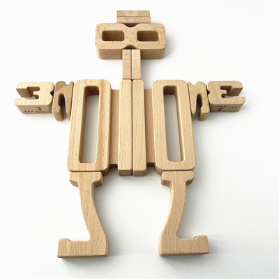 Van het de Wiskunde Digitale Speelgoed van aantalBouwstenen het Houten van het de Babysaldo van het Blokjenga Toy Montessori Educational Natural Wood Speelgoed FO