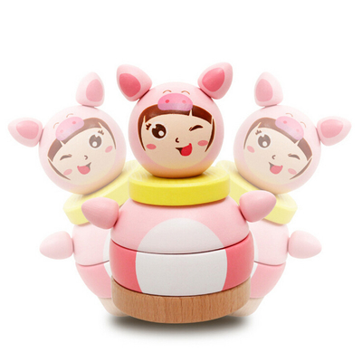 Tuimelschakelaar Doll Roly Poly Mobile Rattles Toy voor de Jonge geitjesgift van Babypasgeborenen