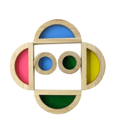Acryl Onderwijs24pcs-RegenboogBouwstenen voor Jonge geitjesgift