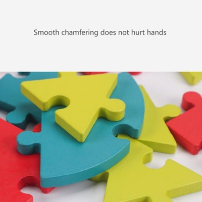 De Bouwsteen1set DIY 3D Onderwijs van de kinderen Houten Creatieve Figuurzaag