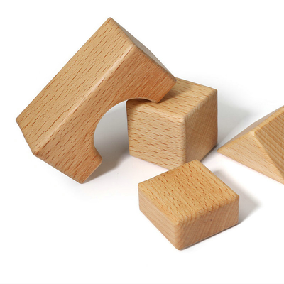 20pcs van het de Blokkenspeelgoed van beukburlywood Houten het Leren van Montessori Natuurlijk Onderwijs