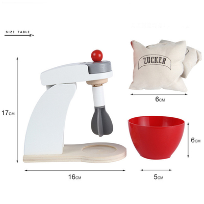 De Machine Houten MiniatuurdieKeuken van de simulatiekoffie voor Baby het Vroege Leren wordt geplaatst