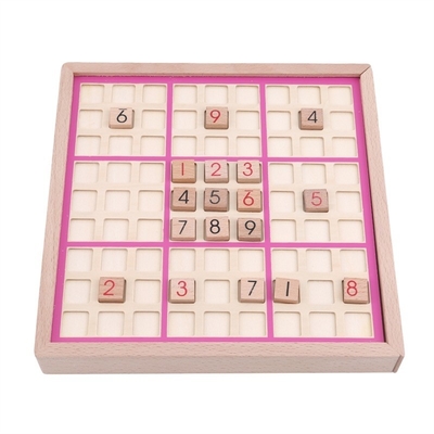 Van de het Schaakbeuk van kinderensudoku de Internationale Controleurs die Spellijst vouwen