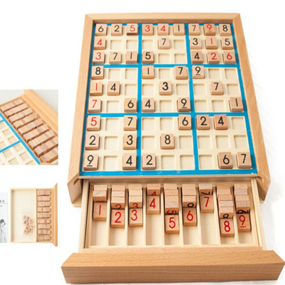 Van de het Schaakbeuk van kinderensudoku de Internationale Controleurs die Spellijst vouwen