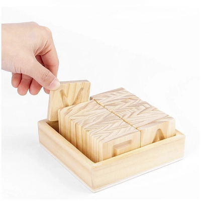 Houten Montessori-Word de Praktijkraad Pen Control Training van de Spellingsgroef