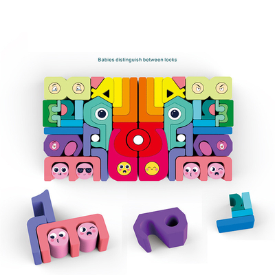 Houten de RegenboogBouwstenen Montessori van kinderen Onderwijs