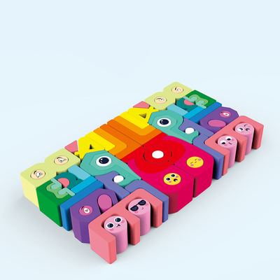 Houten de RegenboogBouwstenen Montessori van kinderen Onderwijs