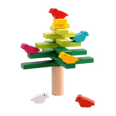 Van de Boom de Houten Blokken van het vogelsaldo Vinger van de het Speelgoedoefening Onderwijs