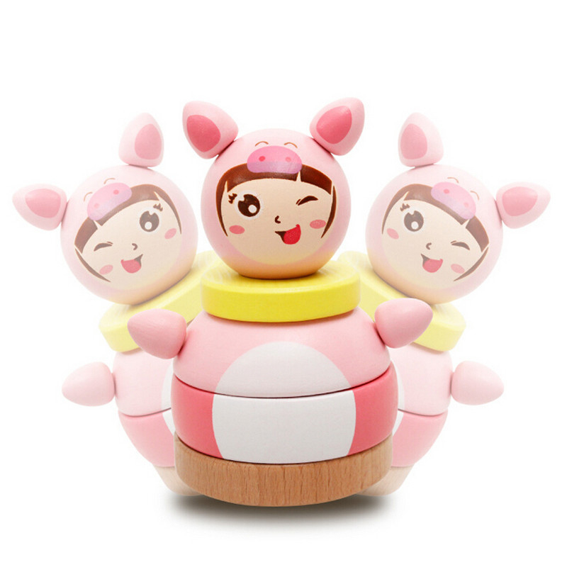 Tuimelschakelaar Doll Roly Poly Mobile Rattles Toy voor de Jonge geitjesgift van Babypasgeborenen